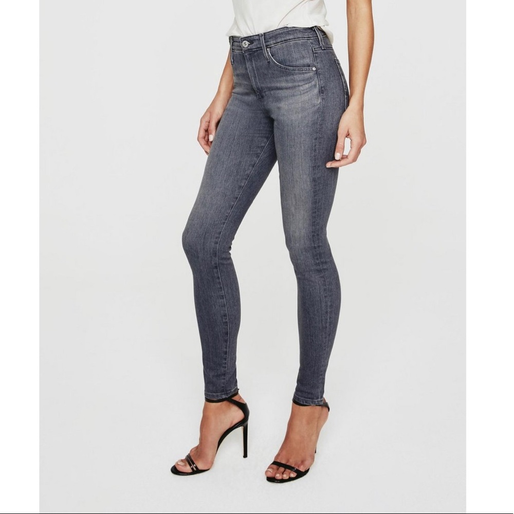 AG The Farrah High-rise Skinny Jeans